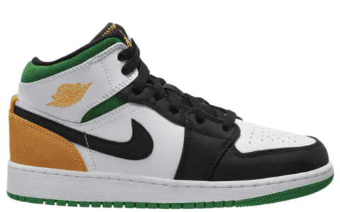 清新复古！全新配色Air Jordan 1 Mid SE GS首曝光！ 货号：BQ6931-101