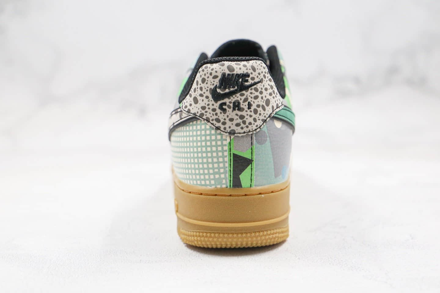 耐克Nike Air Force 1 Low City Of Dreams纯原版本低帮空军一号芝加哥主题豹纹野兽风格花纹拼接内置气垫原盒原标 货号:CT8441-002