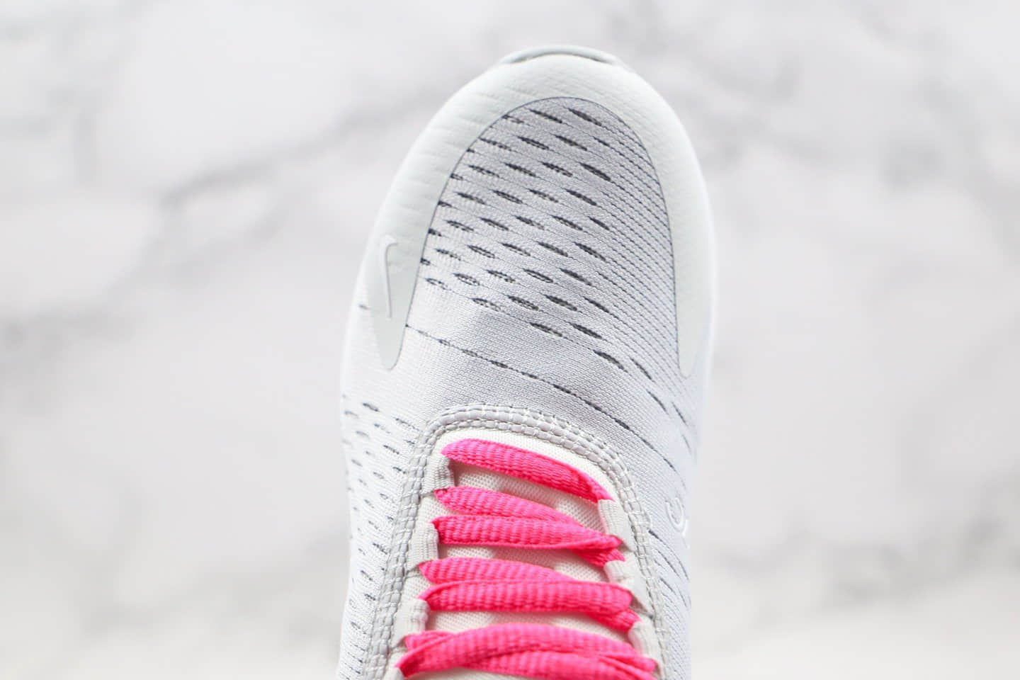 耐克NIKE Air Max 270 Stephanie Au纯原版本Max270气垫鞋香港游泳代表运动员欧铠淳限定灰粉绿配色内置气垫 货号：AH6789-065