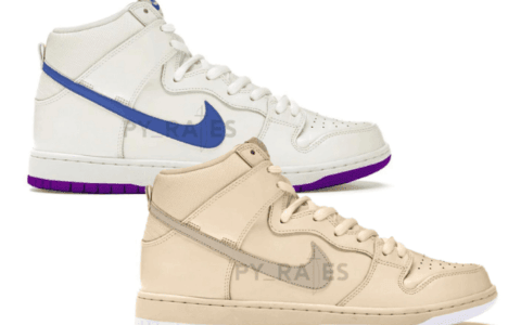 Notre x Nike Dunk High全新联名渲染图曝光！低调简约！
