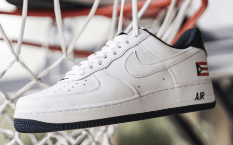 2005年AF1波多黎各配色回归！这些细节却... 货号：CJ1386-100