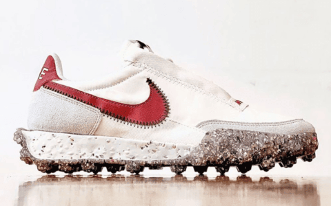 酷似火星鞋！可回收材质打造！全新Nike Waffle Racer Crater首度曝光！