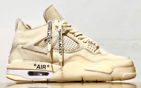 OW x AJ4联名今夏发售！入手有点难度！ 货号：CV9388-100