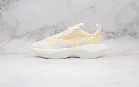 耐克Nike Vista Lite公司级版本女子跑鞋网纱老爹鞋淡黄色原楦开发 货号：CI0905-101