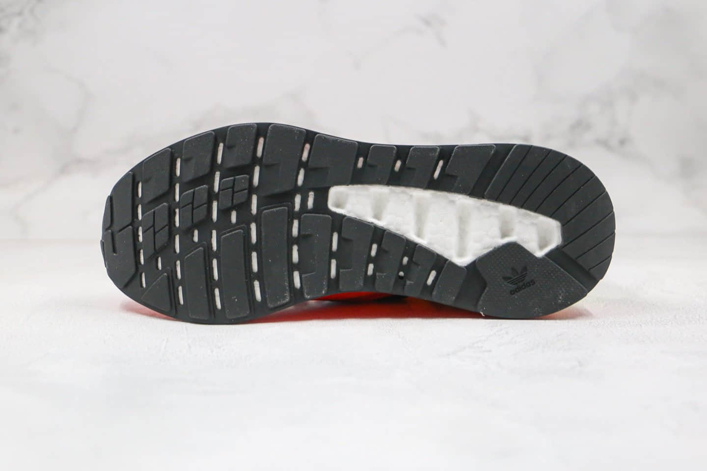 阿迪达斯Adidas Originals ZX 2K Boost纯原版本易烊千玺同款缓震跑鞋橙绿色内置真爆米花缓震 货号:FW0482