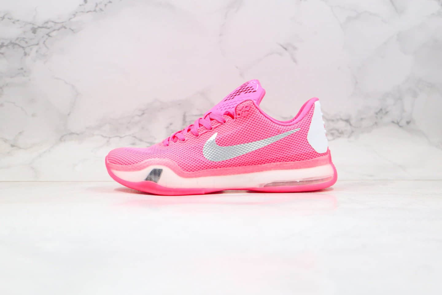 耐克NIKE Kobe X EP 10纯原版本科比十代气垫篮球鞋粉色原档案数据开发支持实战 货号:745334-116