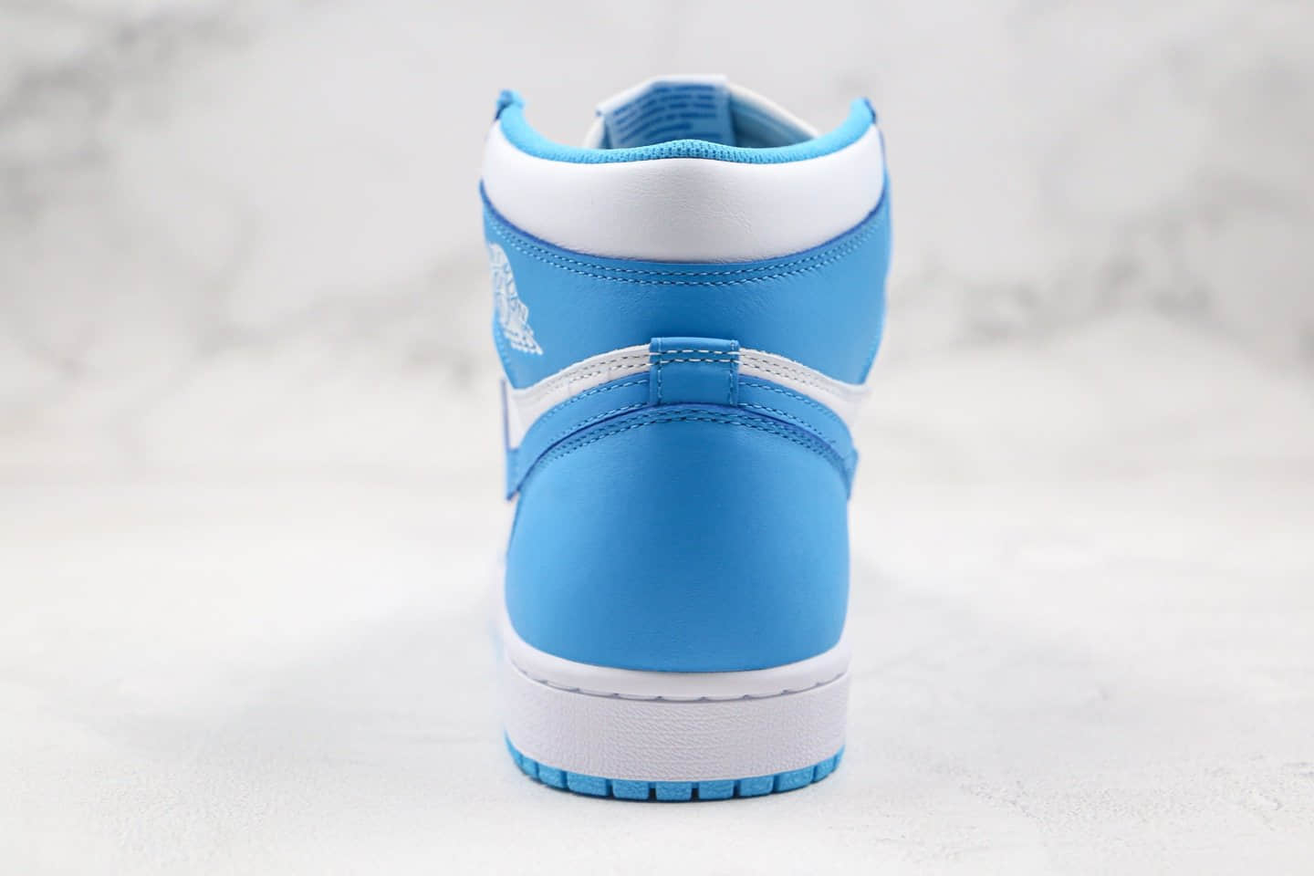 乔丹Air Jordan 1 Retro High OG UNC纯原版本高帮AJ1北卡蓝元年配色正确后跟定型原楦头纸板打造 货号:555088-117