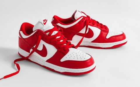 圣约翰白红Dunk Low发售日期推迟！7月1日登场！ 货号：CU1727-100