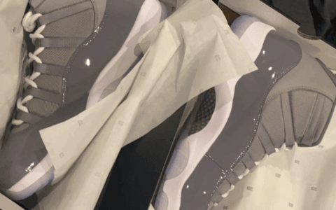 好消息！塔图姆曝光AJ11酷灰实物！年底回归！