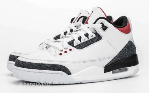 全新Air Jordan 3颜值不俗！实物图抢眼！ 货号：CZ6431-100