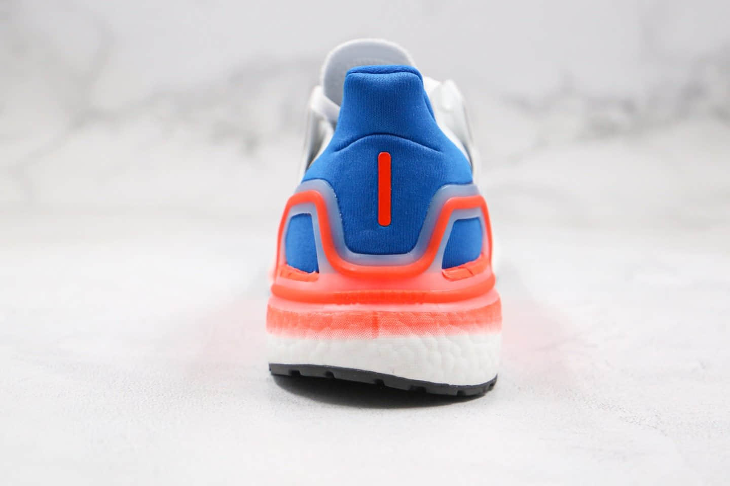 阿迪达斯Adidas Ultra Boost 20 Consortium纯原版本北美限定UB6.0白蓝橙色爆米花跑鞋原厂巴斯夫大底 货号：FY3453