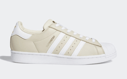 清新奶茶装扮！adidas贝壳头Superstar新配色现已发售！ 货号：FY5865