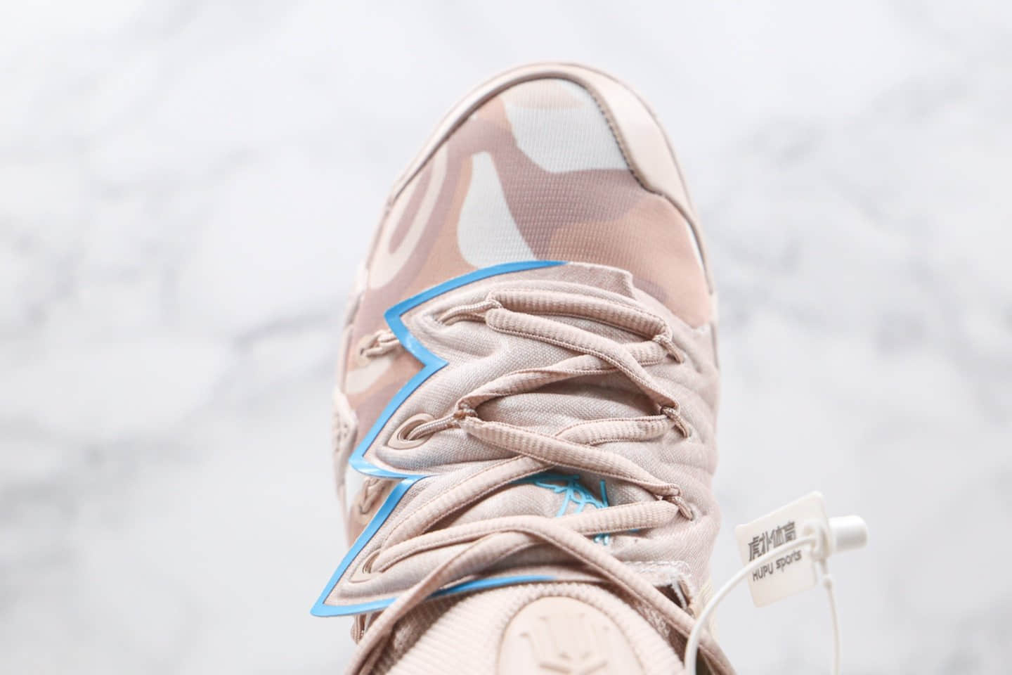 耐克Nike Kybrid S2 EP纯原版本欧文S2香槟色篮球鞋内置气垫支持实战 货号:CT1971-200