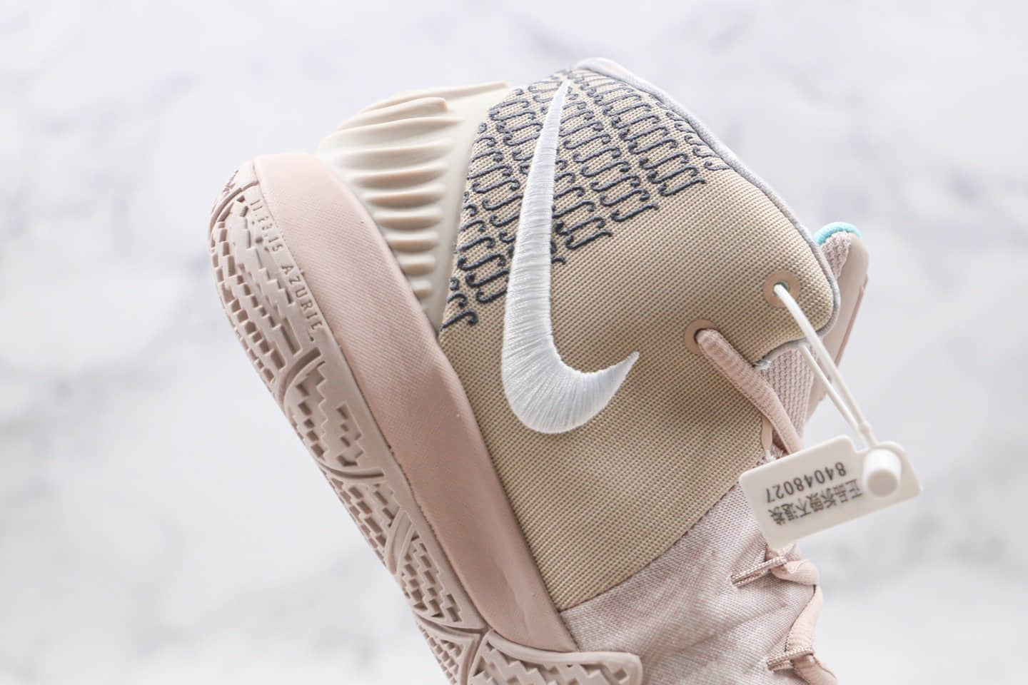 耐克Nike Kybrid S2 EP纯原版本欧文S2香槟色篮球鞋内置气垫支持实战 货号:CT1971-200