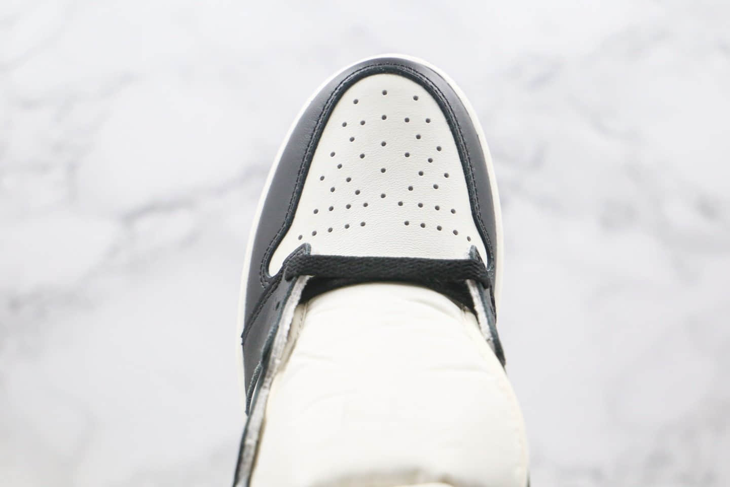 乔丹Air Jordan 1 High OG Dark Mocha纯原版本高帮AJ1小倒钩黑棕色原档案数据开发正确后跟定型 货号：555088-105