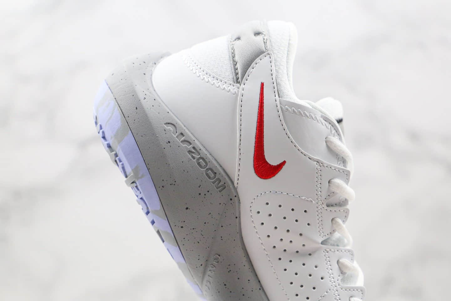 耐克Nike Zoom Freak 2纯原版本字母哥二代白紫灰色实战篮球鞋内置气垫原档案数据开发 货号:CK5424-101