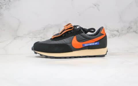 耐克Nike Daybreak纯原版本华夫东京奥运会限定款小口袋黑橙色慢跑鞋原楦头纸板打造 货号：DC5206-010