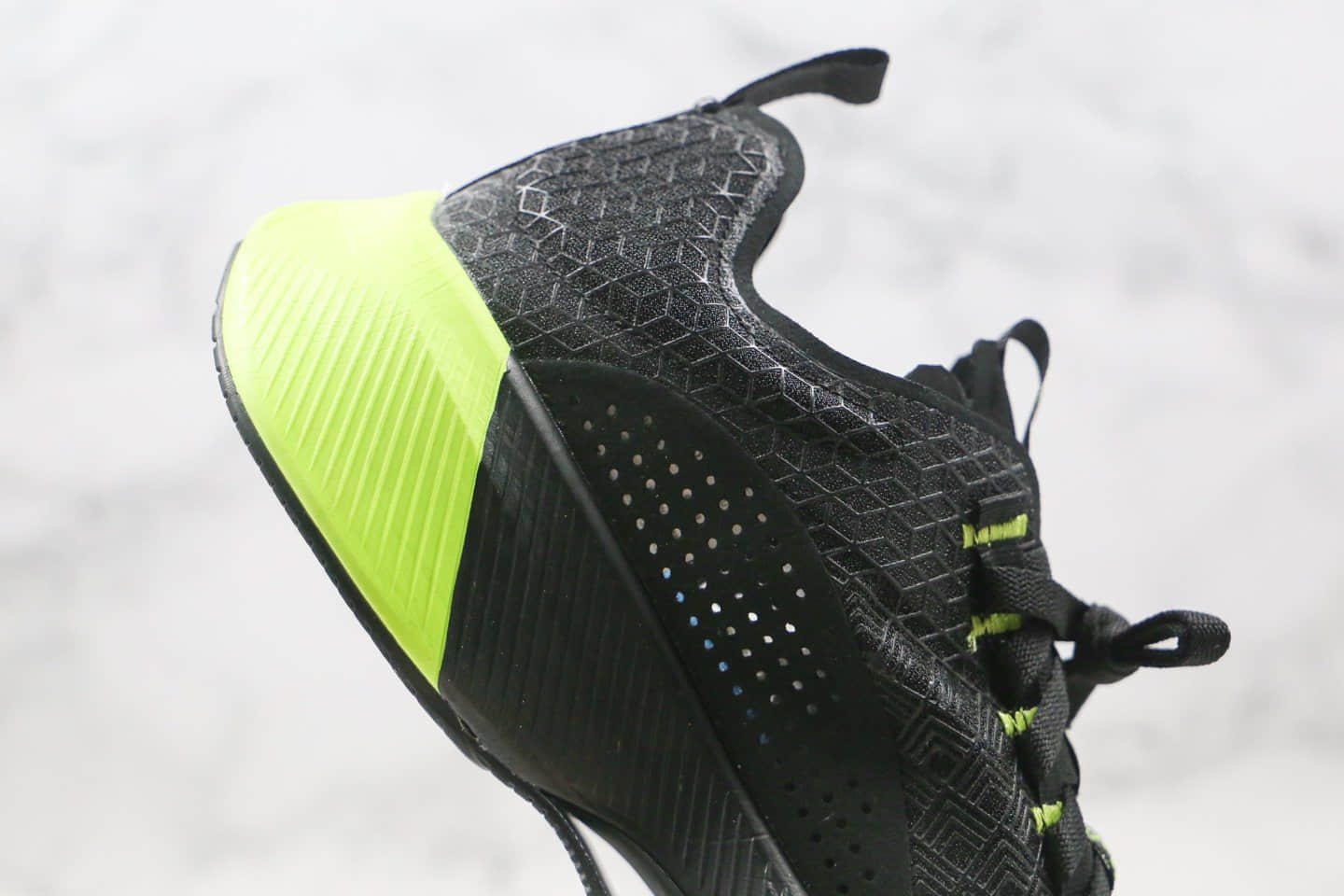 乔丹Jordan Air zoom renegade公司级版本休闲缓震蝉翼跑鞋黑绿色原纸板开发 货号：CJ5383-003