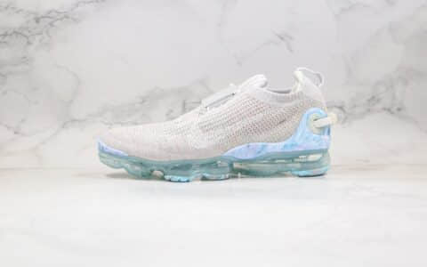耐克Nike Air Vapormax 2020 FK Pure Platinum纯原版本环保系列大气垫跑鞋浅灰蓝色真实氮气注入 货号：CJ6740-100