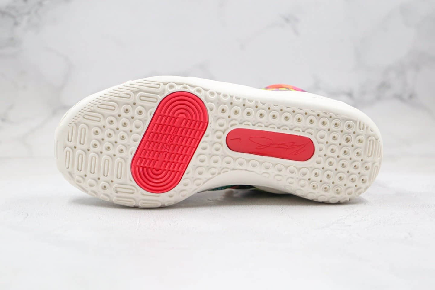 耐克KD13 Zoom EP纯原版本杜兰特13代篮球鞋村上隆小花配色内置气垫支持实战 货号:DA1341-100