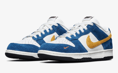 Kasina x Nike SB Dunk Low联名蓝色版本释出官图！9月25日发售！ 货号：CZ6501-100
