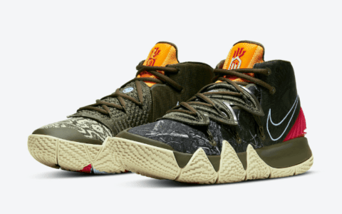 欧文最新合体战靴Kybrid S2“What The”配色即将登场！看点十足！ 货号：CQ9323-300