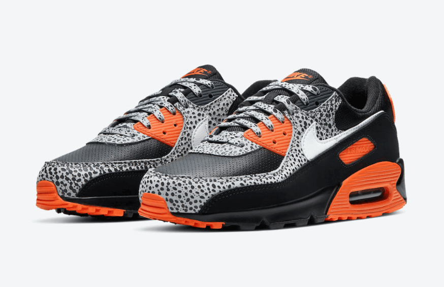 经典石斑纹!全新Nike Air Max 90“ Safari”下月登场! 货号:DA5427-001