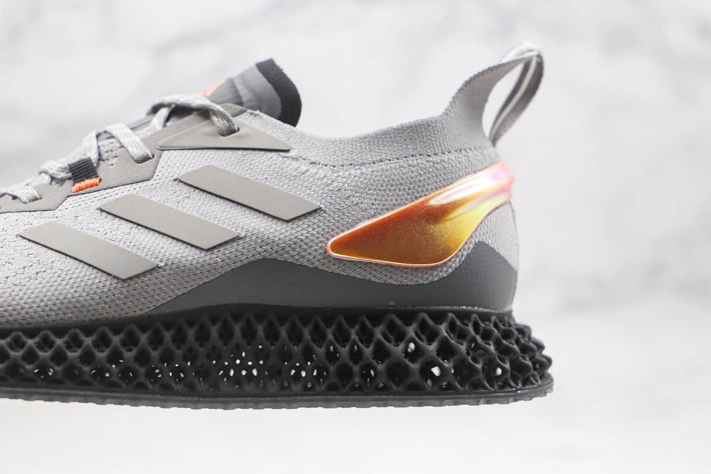 阿迪达斯adidas X90004D公司级版本科技跑鞋针织跑鞋灰银黄原鞋开模 货号:FW7091