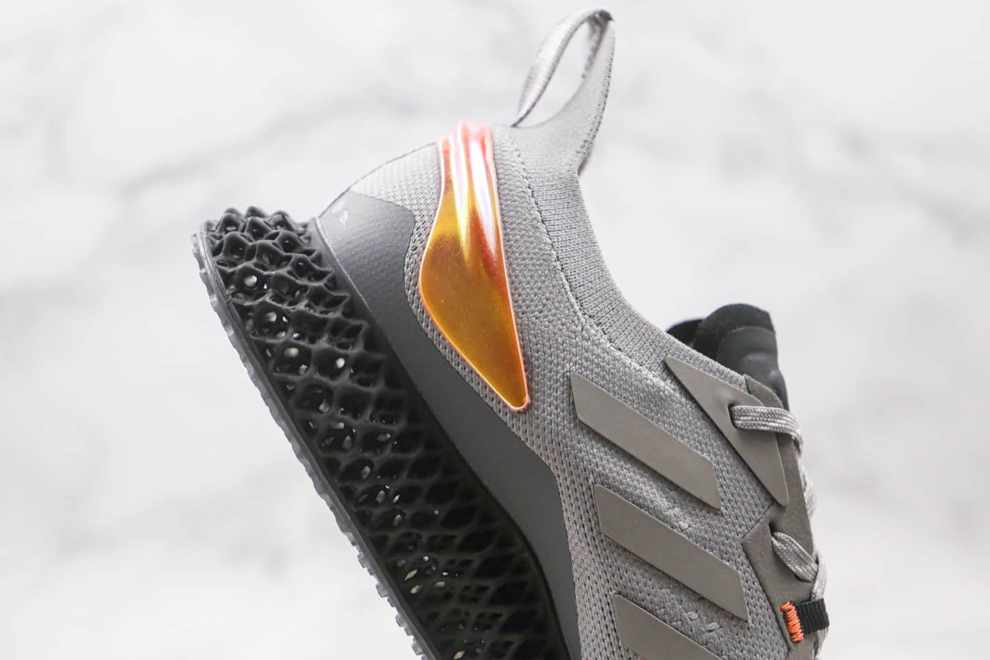 阿迪达斯adidas X90004D公司级版本科技跑鞋针织跑鞋灰银黄原鞋开模 货号:FW7091