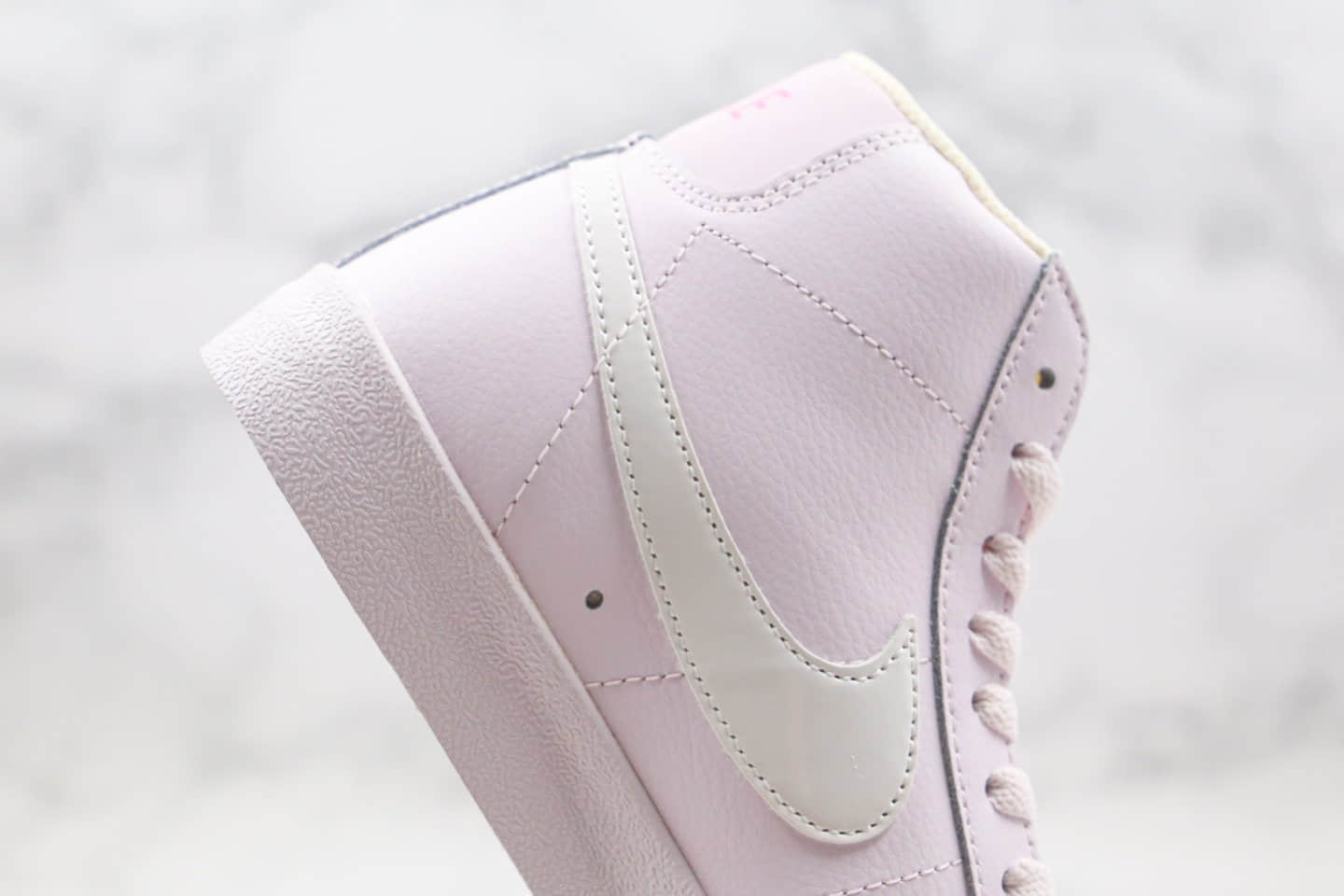 耐克NIKE ZOOM BLAZER MID纯原版本中帮开拓者浅紫色硫化板鞋原鞋开模一比一打造 货号：CZ0376-500