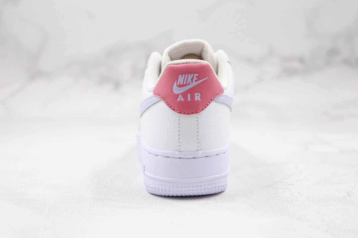耐克Nike Air Force 1 07纯原版本低帮空军一号白浅紫粉色板鞋内置气垫原盒原标 货号:315115-156