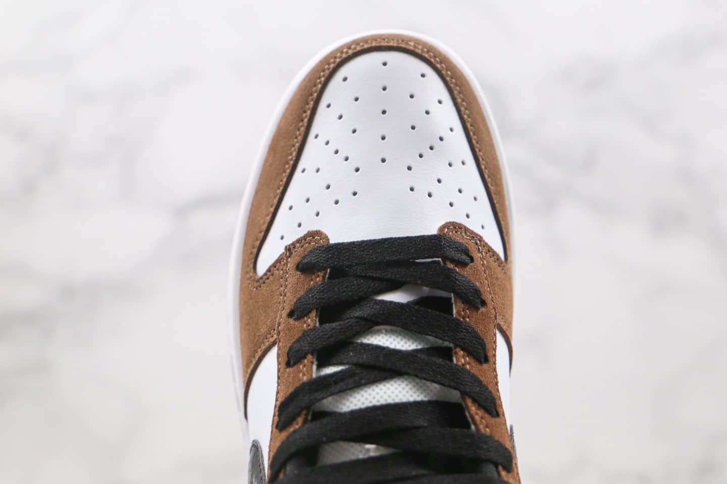 耐克Nike SB Dunk Low SP Trail End Brown纯原版本低帮SB DUNK棕白色蛇纹板鞋内置后跟Zoom气垫 货号:304292-102