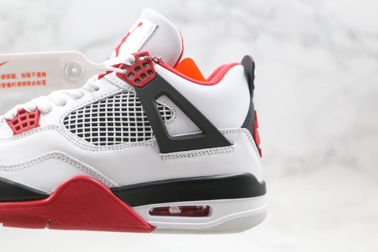 乔丹Air Jordan 4 Retro OG元年纯原版本火焰红AJ4篮球鞋内置气垫原盒原标 货号:DC7770-160