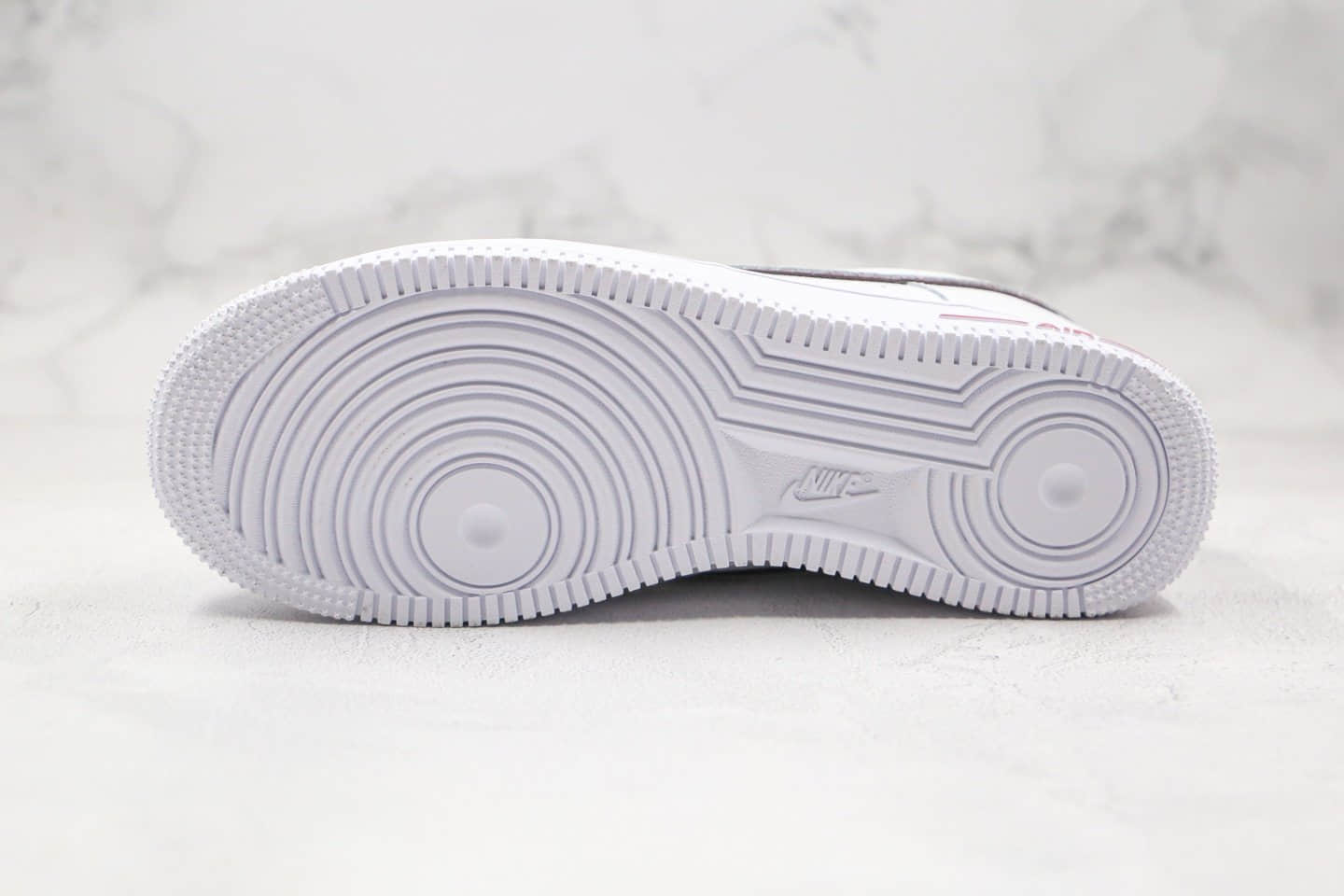 耐克Nike Air Force 1 Low纯原版本空军一号低帮AF1白红色正确中底拉帮 货号:AH0287-212