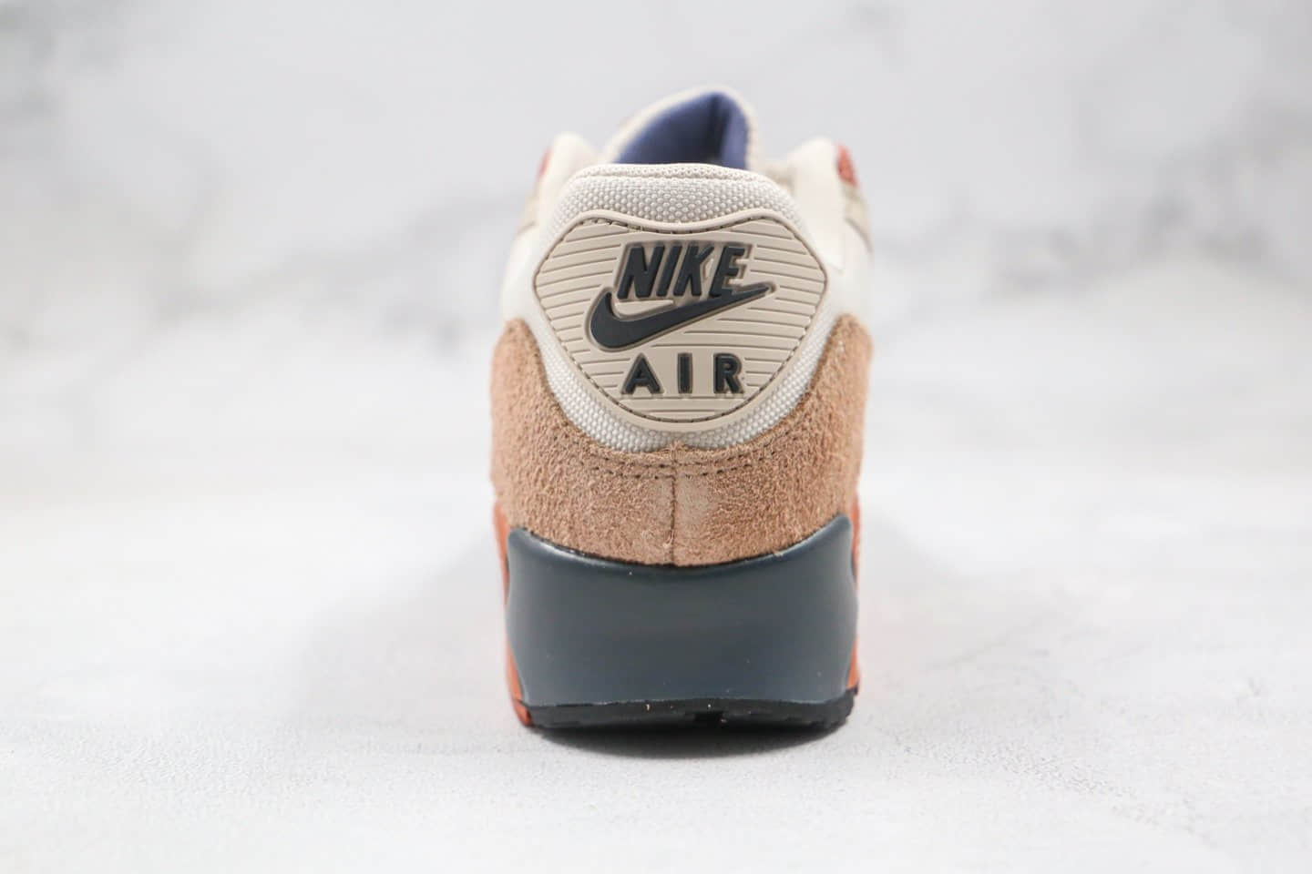 耐克Nike Air Max 90 NRG纯原版本落基山脉棕色Max90半掌气垫跑鞋内置真气垫原盒原标 货号：CI5646-001