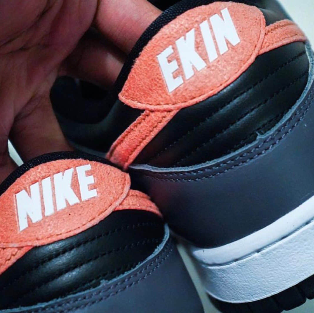 Nike倒写!?全新Nike Dunk Low“ EKIN”首度曝光! 货号:DC7454-100