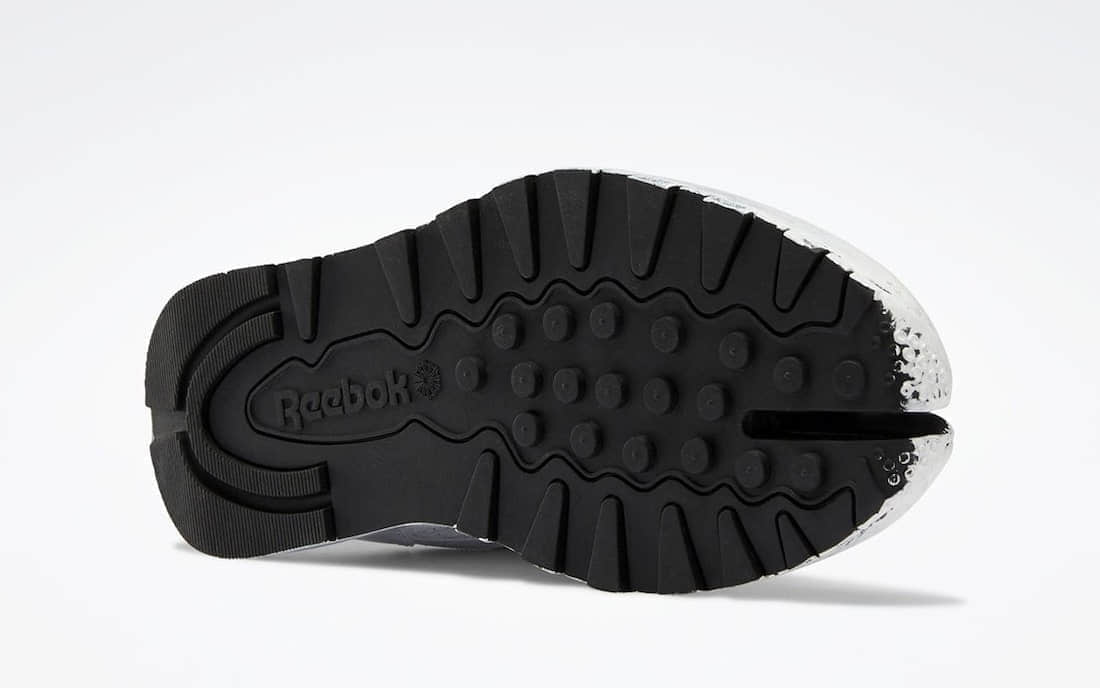 油漆印刷分趾鞋!Maison Margiela x Reebok联名鞋即将登场! 货号:H04859