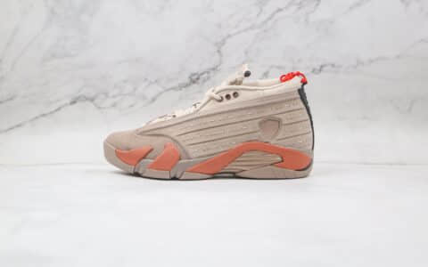 乔丹Air Jordan 14 Low x CLOT陈冠希联名款纯原版本兵马俑AJ14中国结铜钱篮球鞋原盒原标 货号：DC9857-200