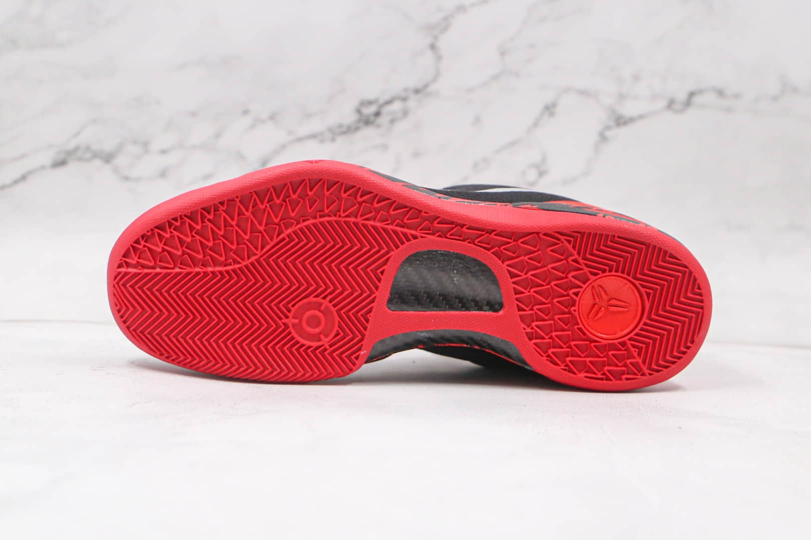 耐克Nike Kobe 8 System纯原版本科比8代黑红反光钩篮球鞋内置真实碳板气垫 货号:613959-002