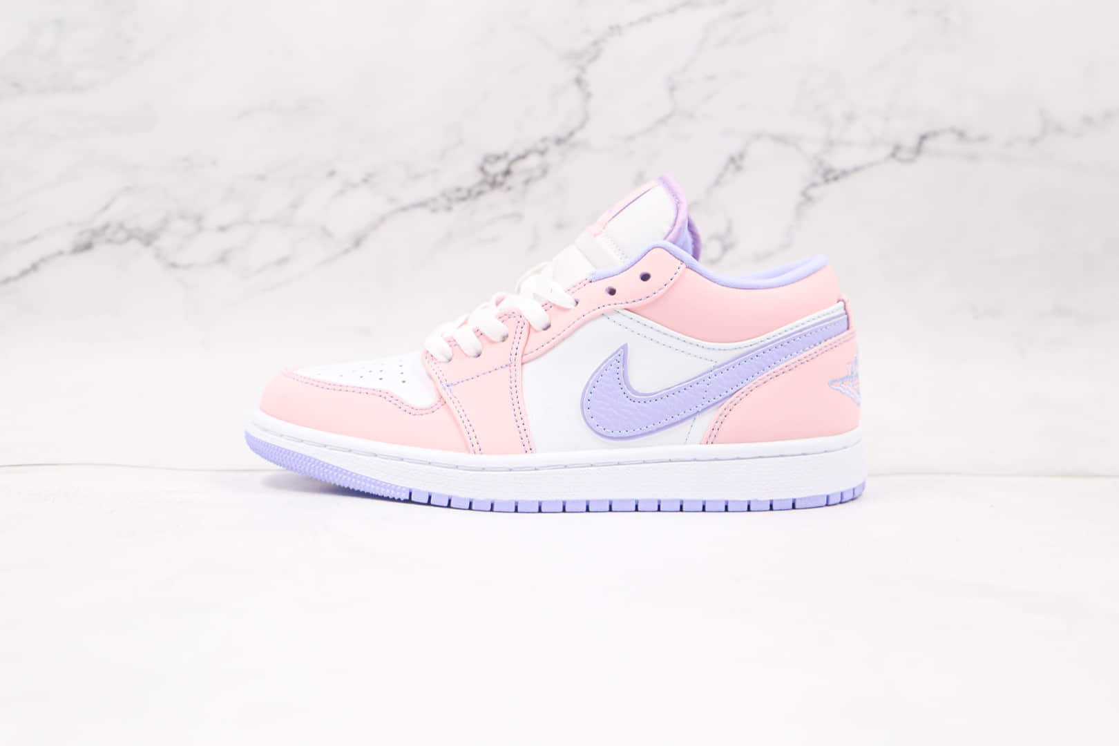 乔丹Air Jordan 1 Low SE Arctic Punch纯原版本低帮AJ1粉白黛紫薰衣草配色板鞋正确后跟定型 货号:CK3022-600