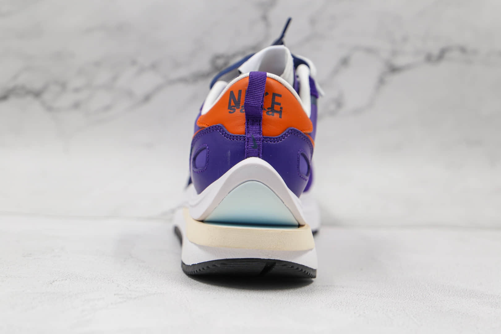 耐克Nike VaporWaffle x sacai纯原版本华夫三代紫金复古老爹鞋原楦头纸板打造 货号：DD1875-500