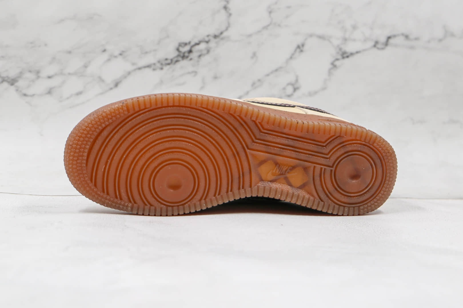 耐克Nike Air Force 1‘07 LV8纯原版本低帮空军一号棕咖啡猫板鞋内置气垫原盒原标 货号：DD5227-234