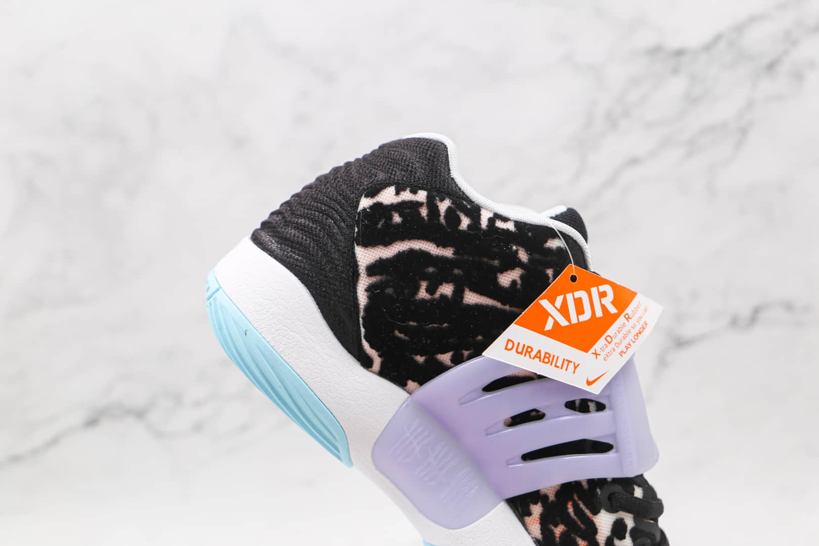 耐克Nike Zoom KD 14纯原版本杜兰特14代黑白色篮球鞋内置气垫支持实战 货号:CZ0170-001