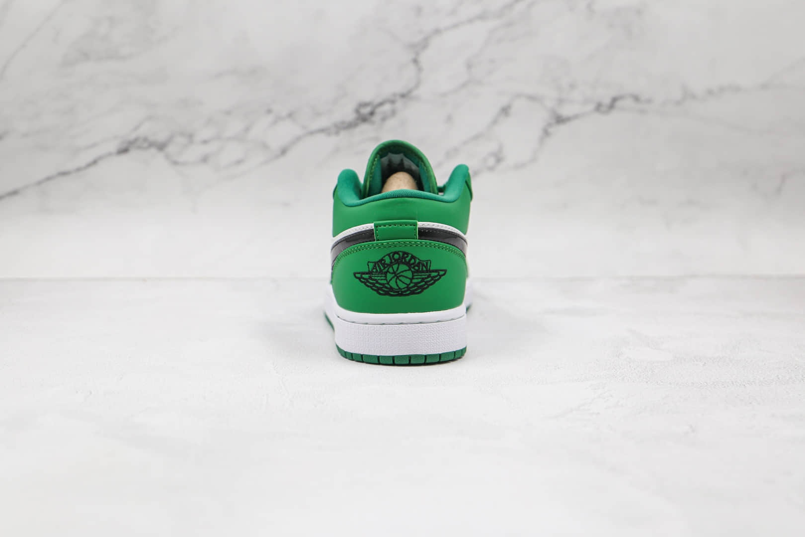 乔丹Air Jordan1 Low纯原版本低帮AJ1白绿色凯尔特人板鞋原盒原标 货号：553560-301