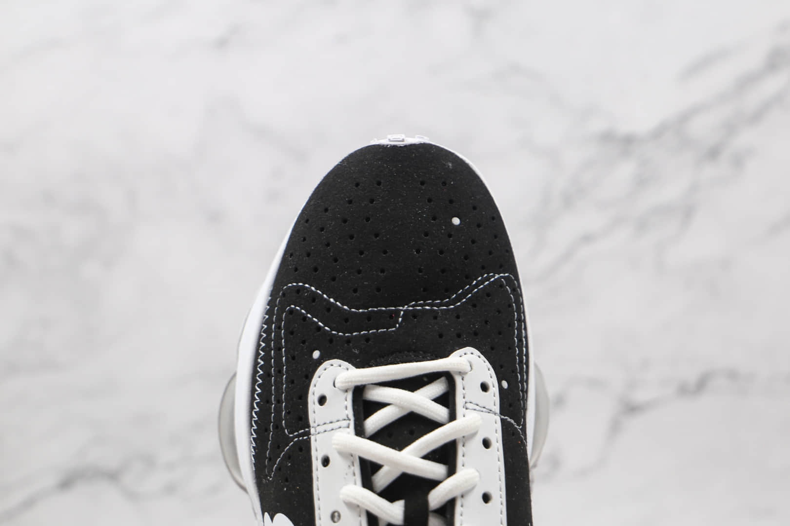 耐克Nike Air Zoom Type N.354公司级版本华夫跑鞋解构老爹鞋白黑鸳鸯双钩原楦打造 货号:DB2622-001