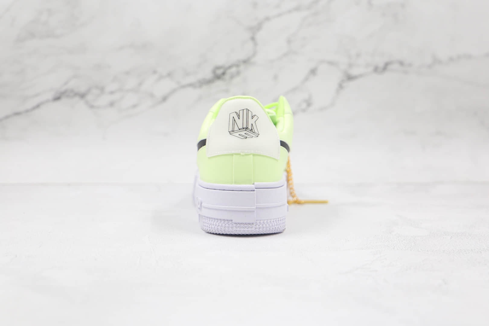 耐克Nike Air Force 1纯原版本低帮AF1夜光空军一号解构板鞋夜光笑脸牛油果绿内置全掌Solo 货号:CT3228-701