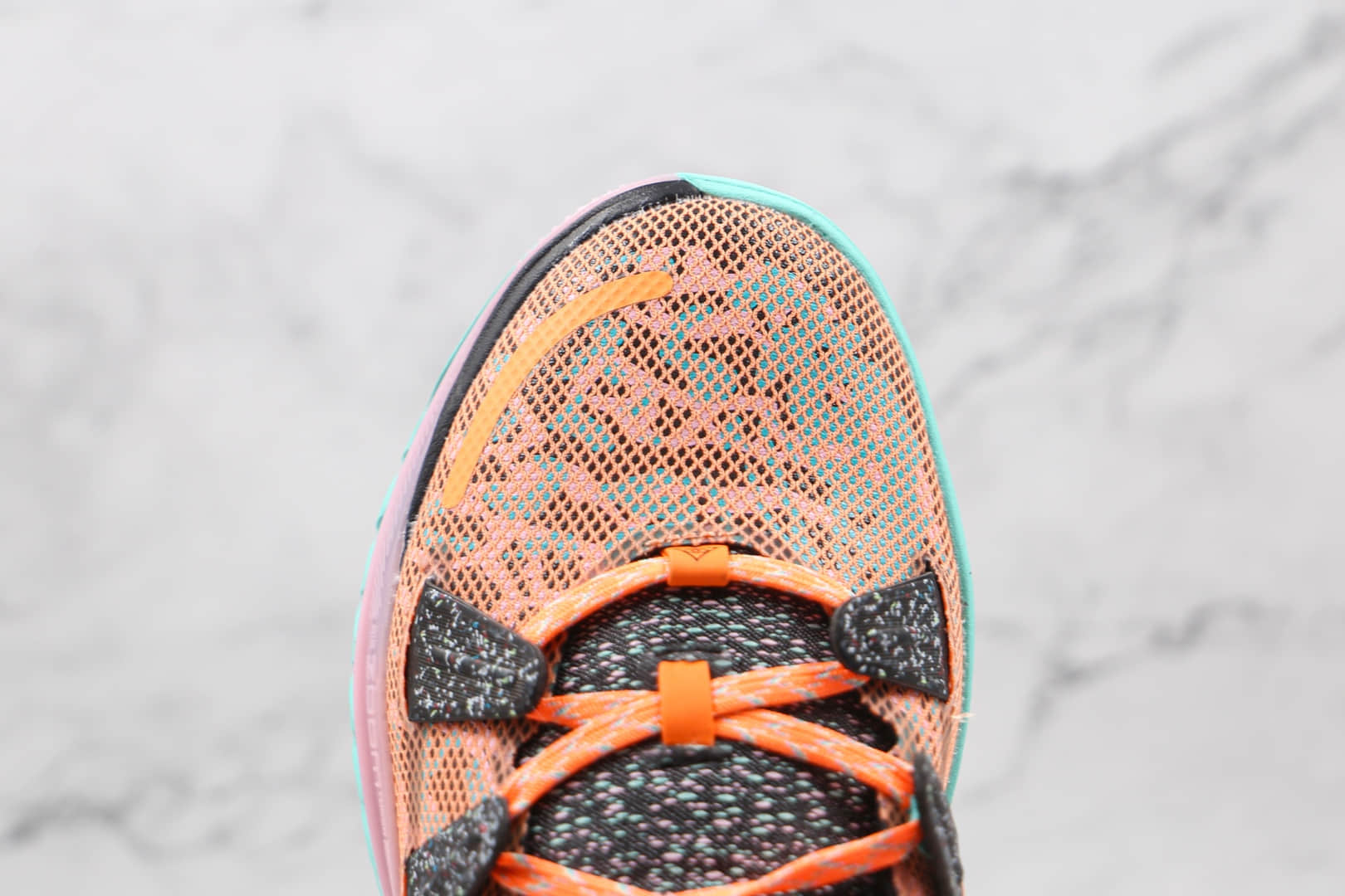 耐克Nike Kyrie 7 EP纯原版本欧文7代全明星黑橙绿色篮球鞋内置气垫支持实战 货号：DD1446-800