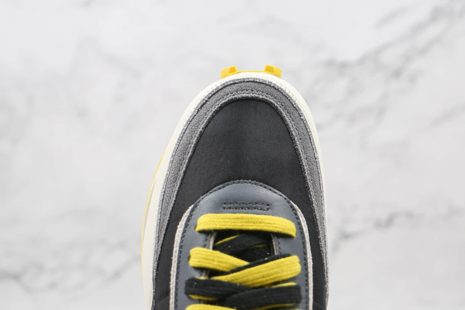 耐克Nike LDWaffle x sacai x UNDERCOVER三方联名款纯原版本华夫2.0双钩白黑黄色解构鞋原档案数据开发 货号:DJ4877-001