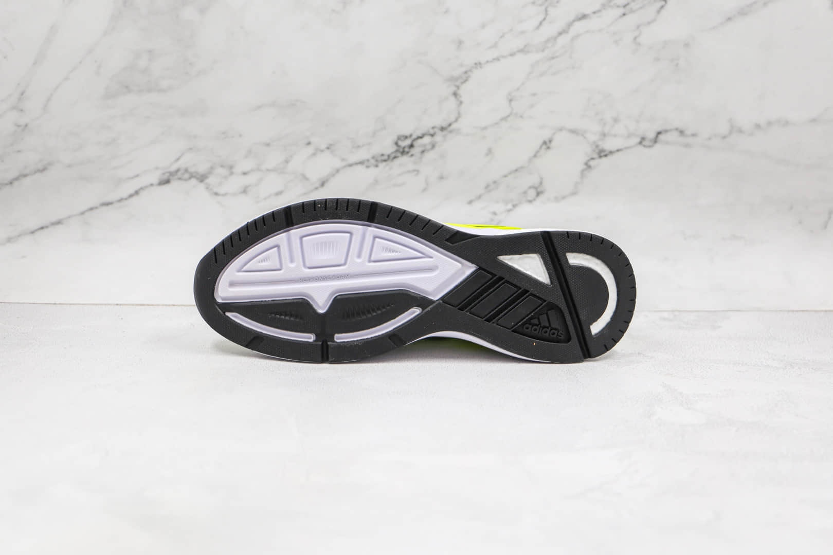 阿迪达斯Adidas RESPONSE SUPER纯原版本白黑黄色SR-l.PACE 5.0爆米花跑鞋原盒原标 货号：FY8749