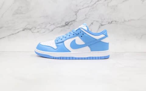 耐克Nike Dunk Low University Blue纯原版本低帮DUNK北卡蓝配色板鞋原鞋开模一比一打造 货号：DD1391-102